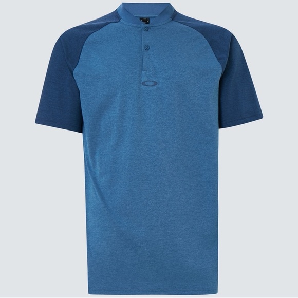 251. NWOT Oakley Icon BI Color Polo Blue Two Tone 2XL - Picture 4 of 10